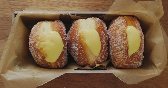 Cream-Filled Donuts